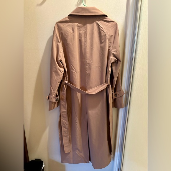 H&M Beige Double-Breasted Trench Coat - Picture 4 of 4